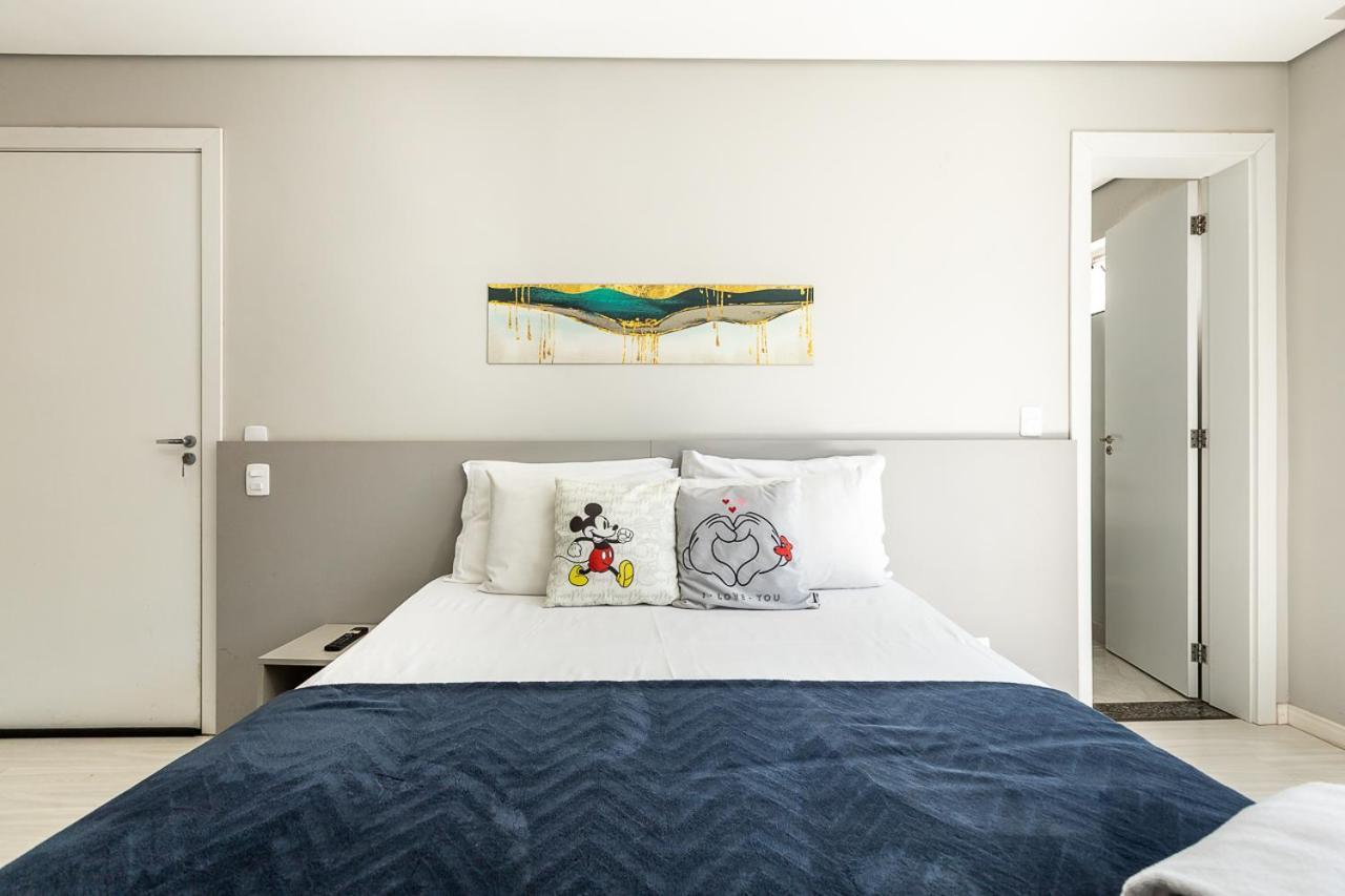 3-Studio Lindamente Decorado! Ideal Para Casal!!! 쿠리치바 외부 사진