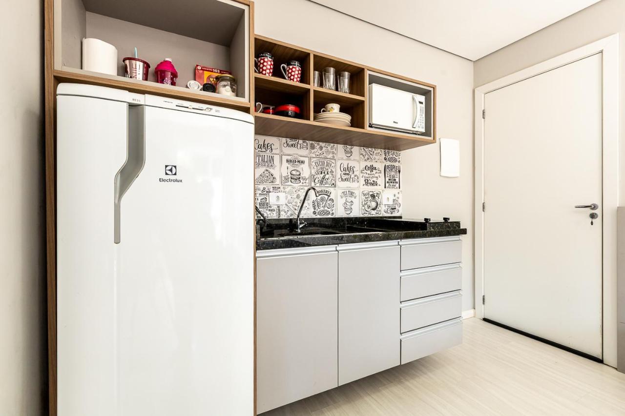3-Studio Lindamente Decorado! Ideal Para Casal!!! 쿠리치바 외부 사진